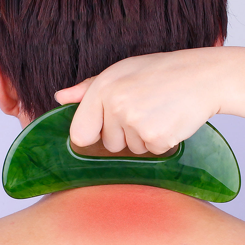 🧖‍♀️ Herramienta Gua Sha Corporal de Jade