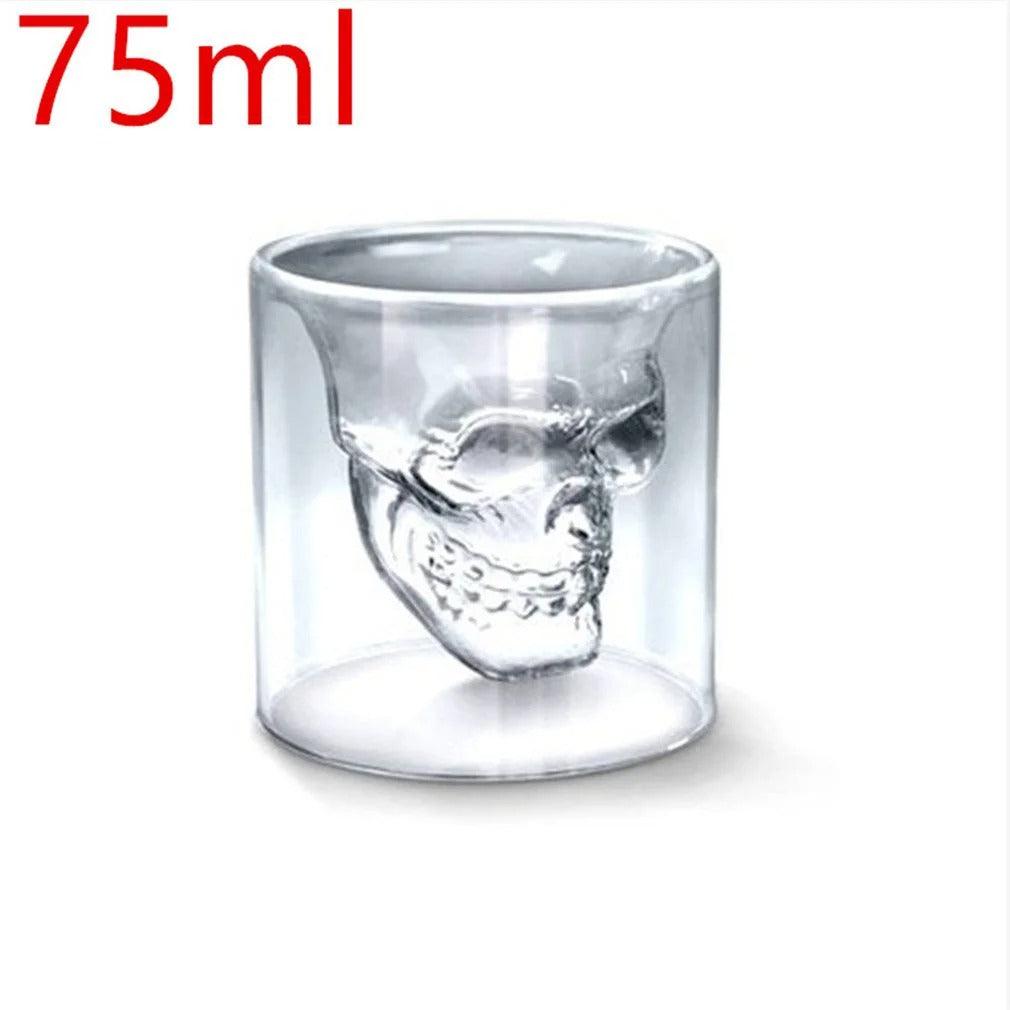 Set de Calavera – Botella y Vasos para Licores con Estilo Oscuro