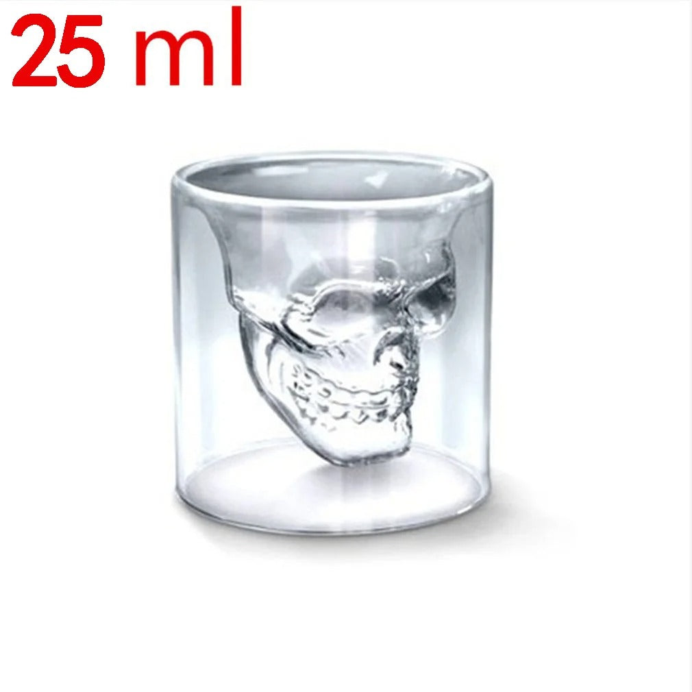 Set de Calavera – Botella y Vasos para Licores con Estilo Oscuro