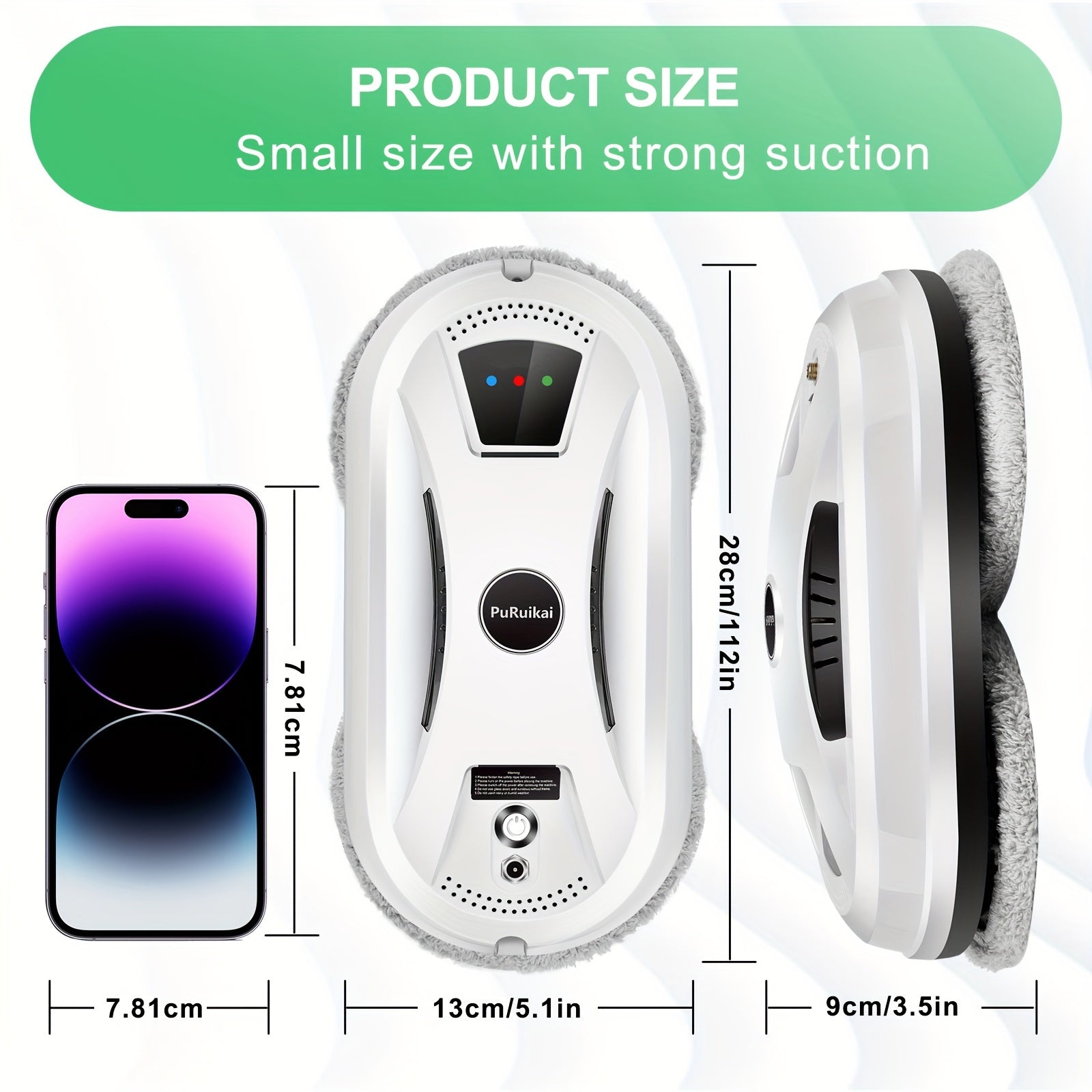 Robot Limpiacristales Inteligente con Control Remoto