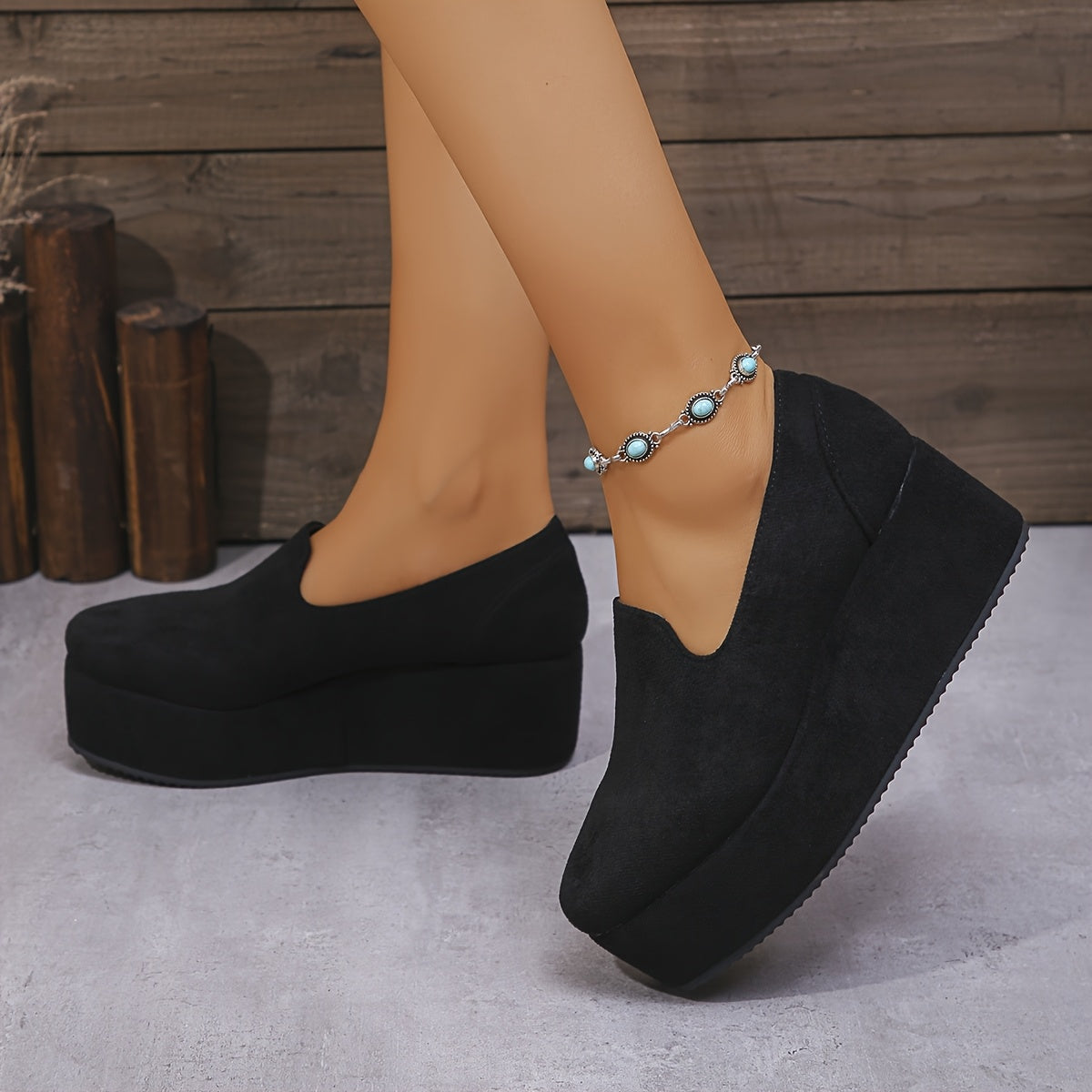 Zapatillas Plataforma Mujer