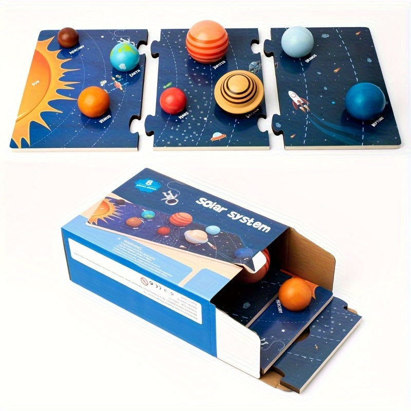 Set Educativo del Sistema Solar en 3D