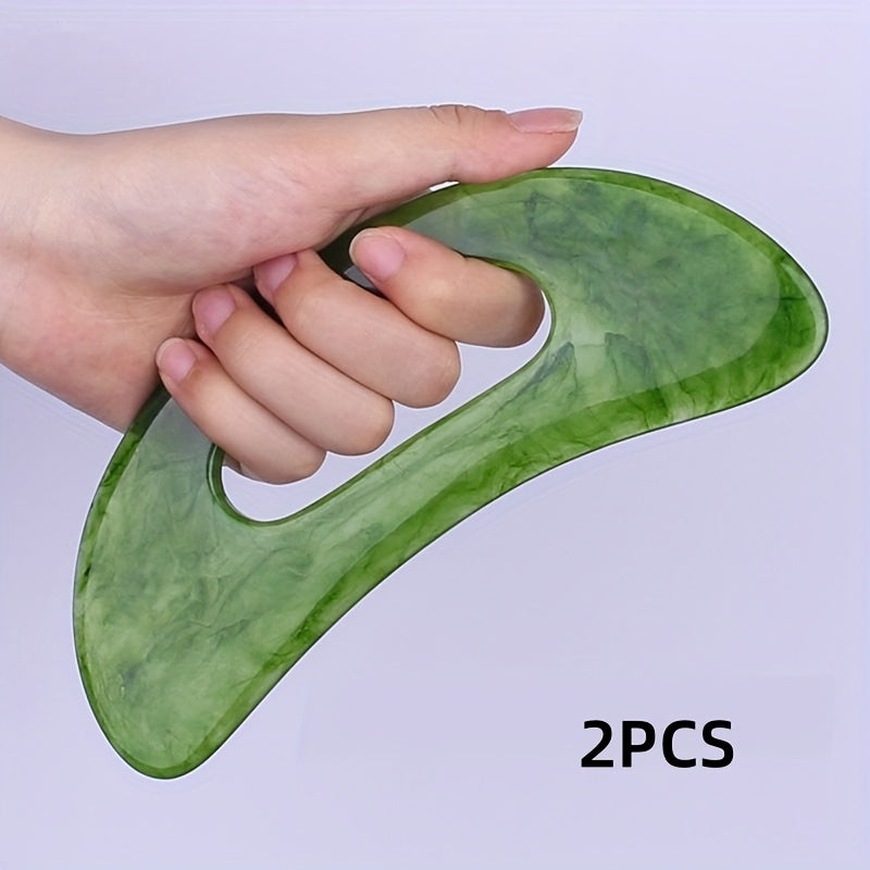 🧖‍♀️ Herramienta Gua Sha Corporal de Jade