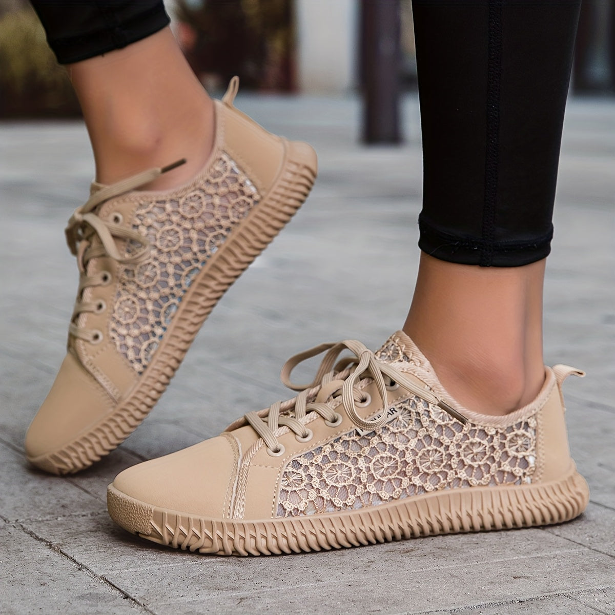 Zapatillas de Encaje para Mujer