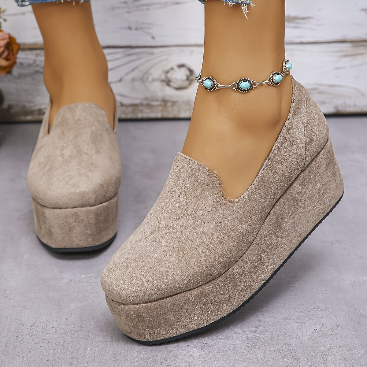 Zapatillas Plataforma Mujer