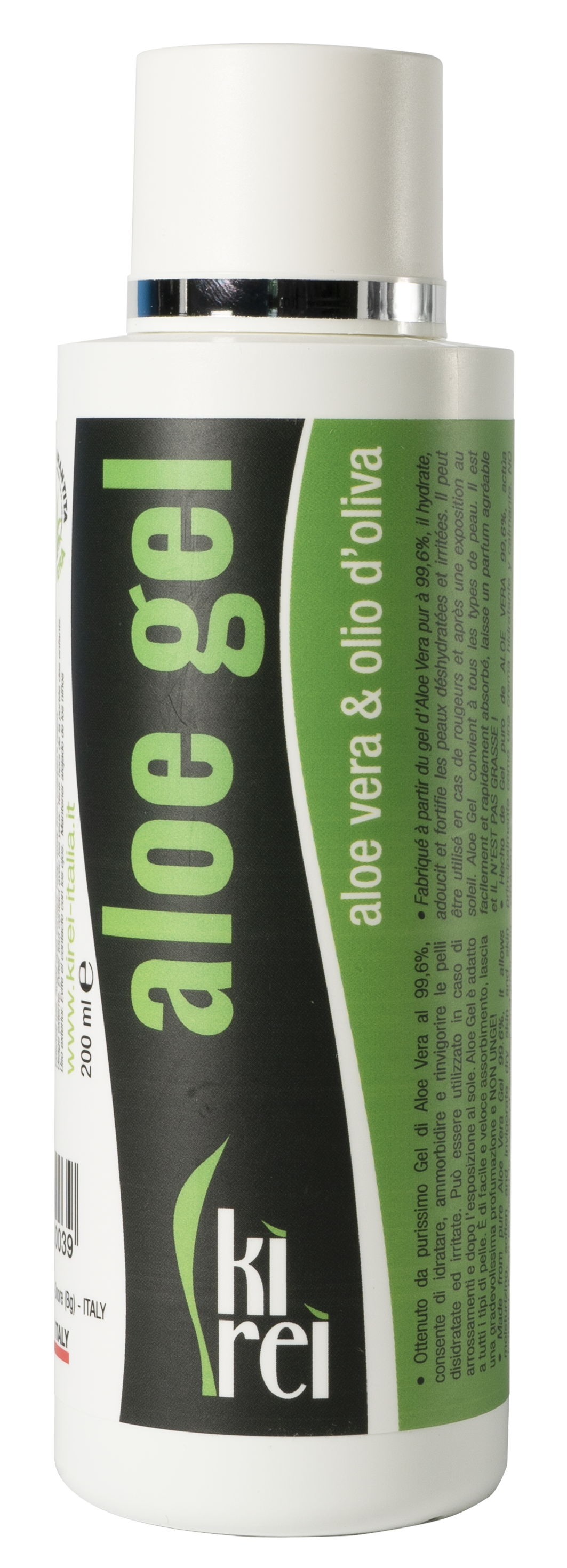 🌿 Kirei Gel de Aloe Vera con Aceite de Oliva – Hidratación y alivio natural 🌿