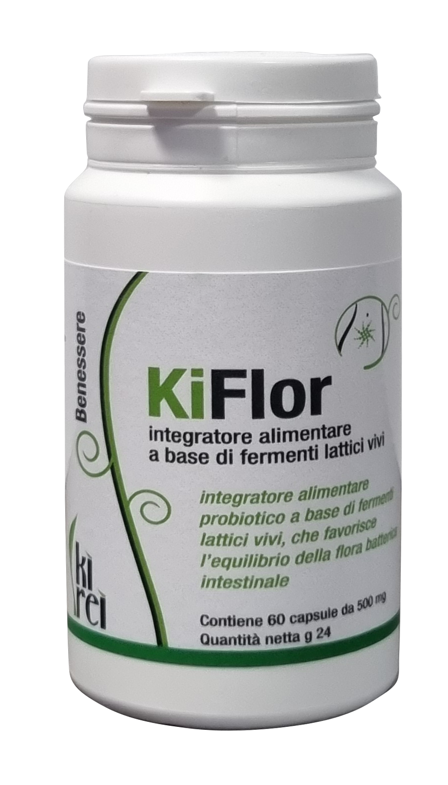 🌿 Kirei KiFlor – Probiótico con Fermentos Lácticos Vivos