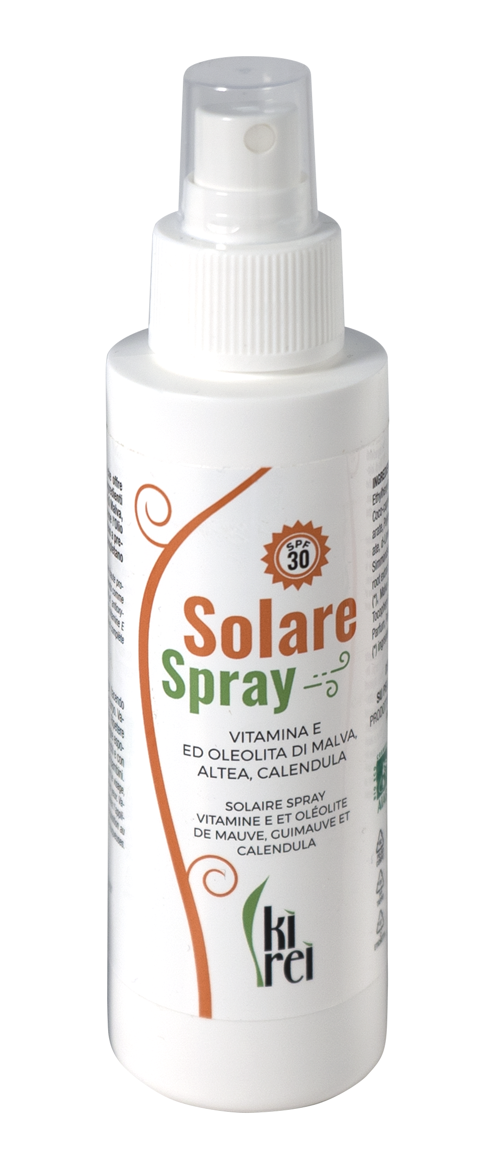 Spray Solar SPF 30 – Protección Natural con Vitamina E y Extractos Botánicos