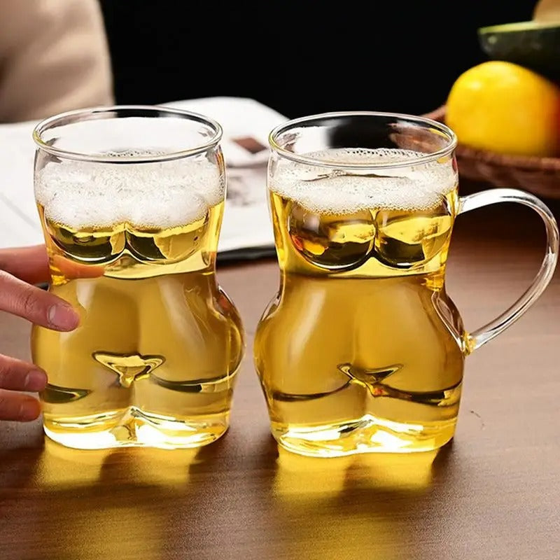 Vasos Divertidos con Forma de Cuerpo