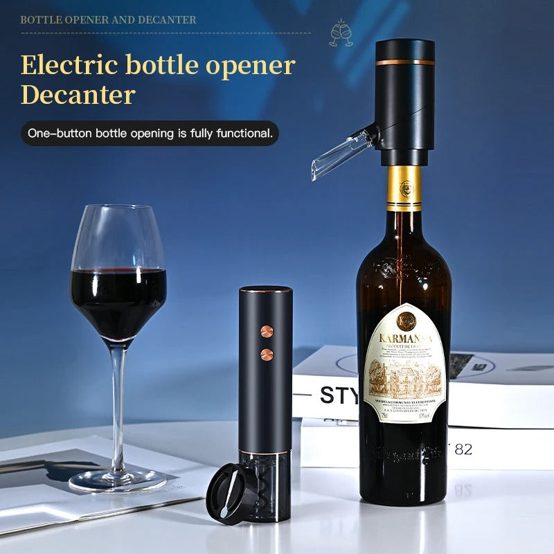 Sacacorchos Eléctrico Automático de Diseño Moderno