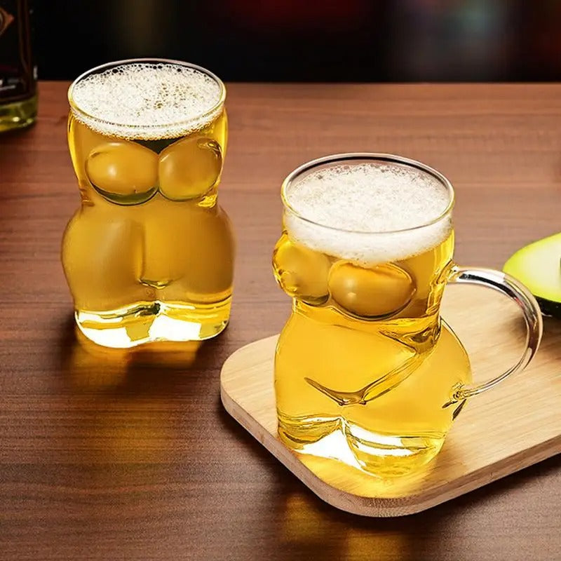 Vasos Divertidos con Forma de Cuerpo